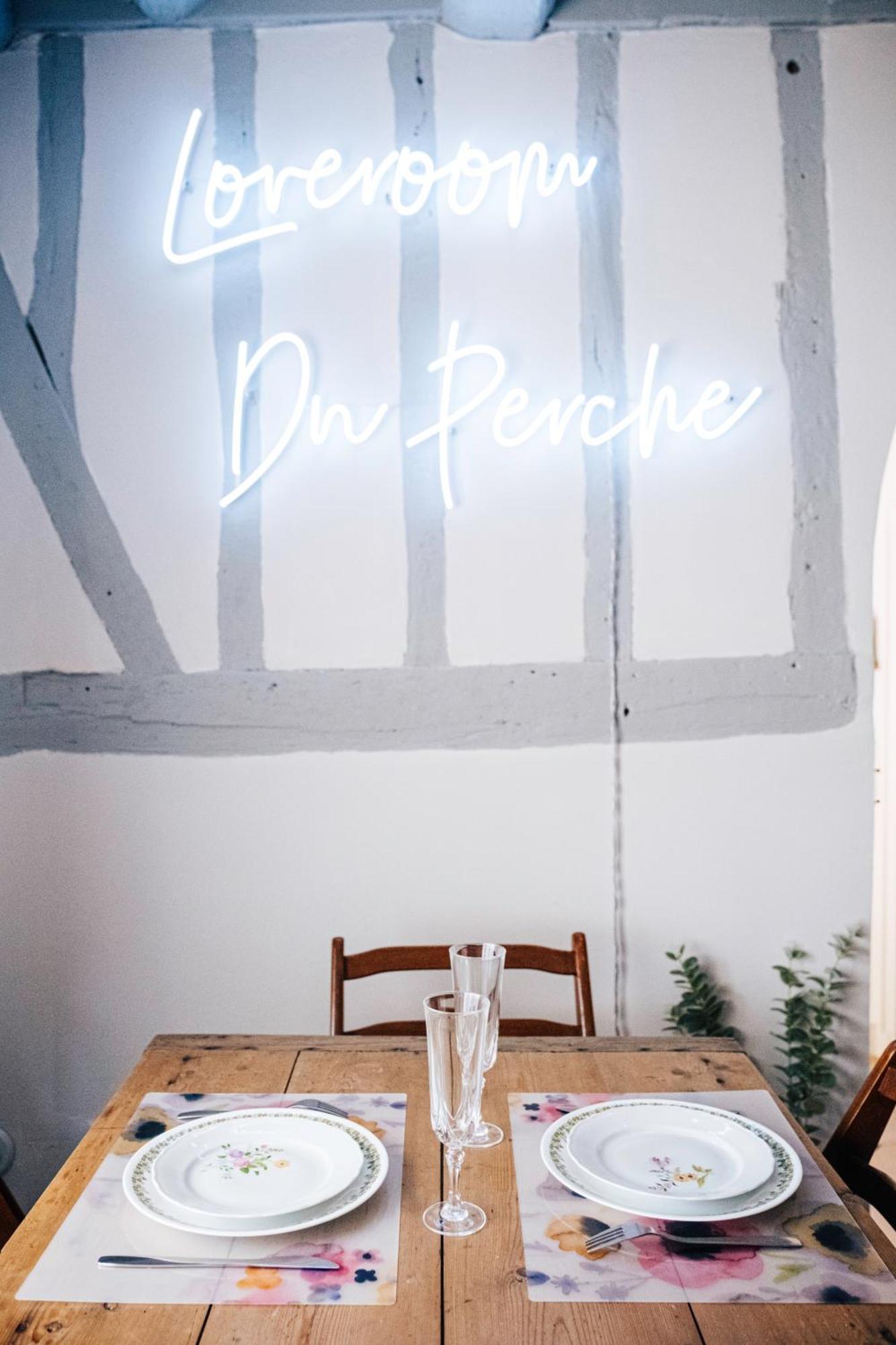 Loveroom Du Perche : Maison Avec Balneo Moulins-la-Marche Zewnętrze zdjęcie